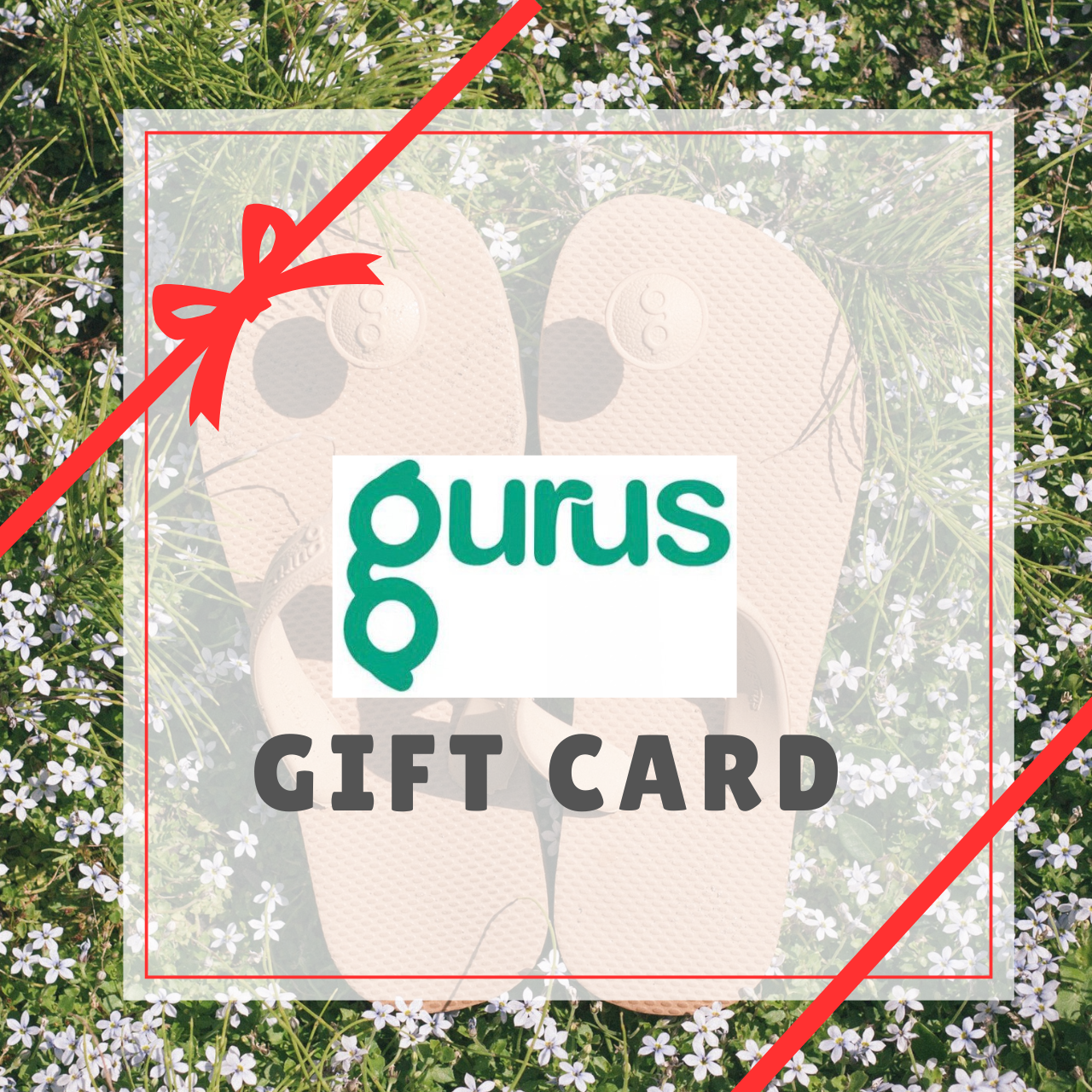 Gurus Gift Card | The Perfect Gift for Every Step!